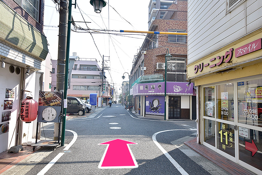 画像：西明石駅からの道順5