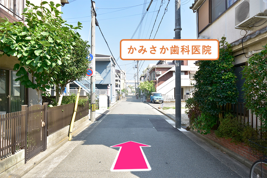 画像：西明石駅からの道順8